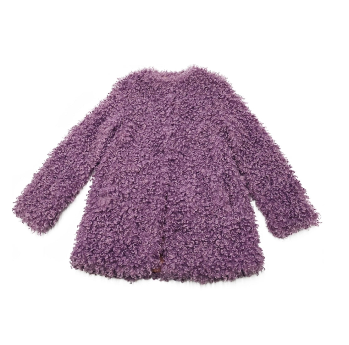 Lavender Lily Vegan  Fur coat.